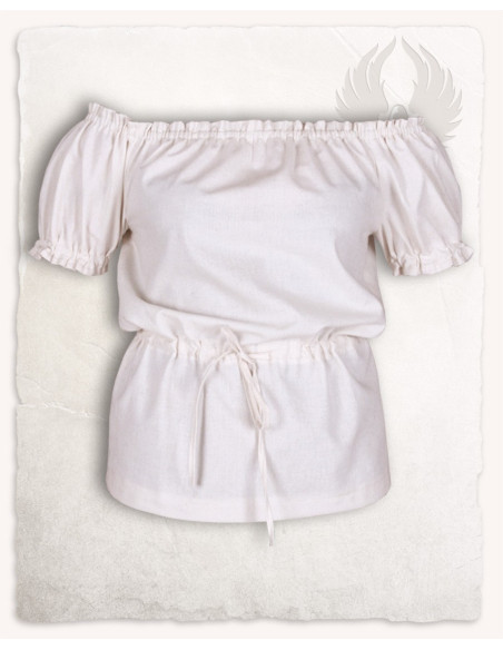 Camicetta medievale color crema...