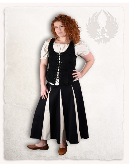 Camicetta medievale color crema...