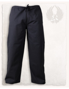Pantaloni medievali in cotone nero modello Kasimir 2