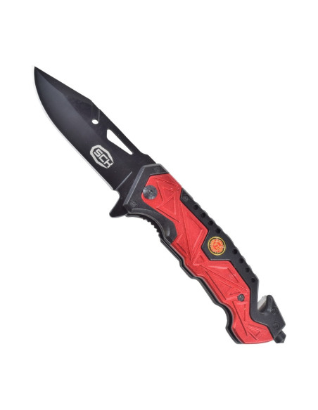 Coltello da salvataggio rosso SCK dei...