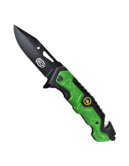 Coltello rescue SCK verde militare...