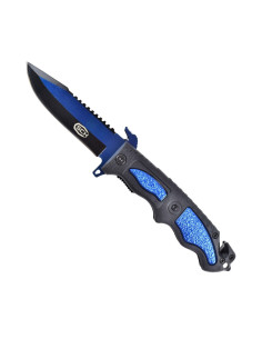 Coltello rescue blu SCK (lunghezza 22,3 cm.)