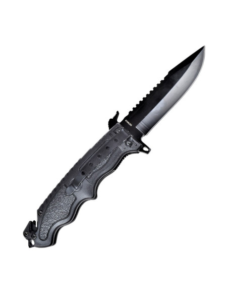 Coltello rescue nero SCK (lunghezza...