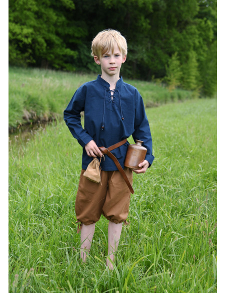 Pantaloni capri stringati per bambino...