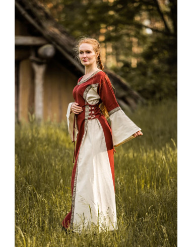 Abito medievale donna da festa modello Sophie ⚔️ Negozio Medievale