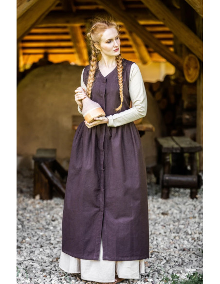 Abito medievale senza maniche...