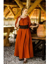 Abito medievale modello Melisande, color ruggine