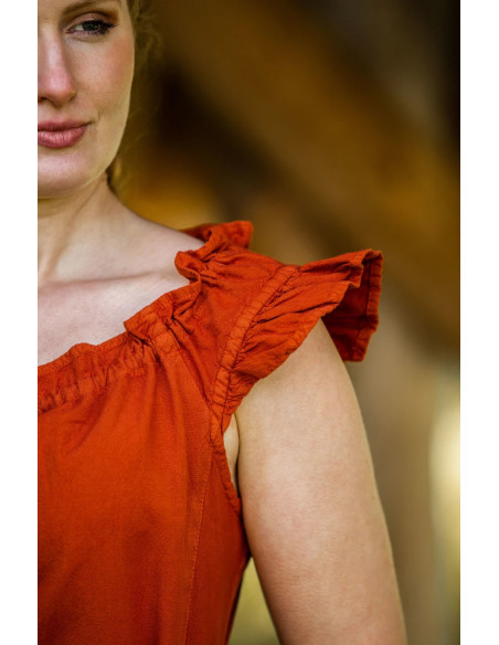 Abito lungo medievale modello Clara,...