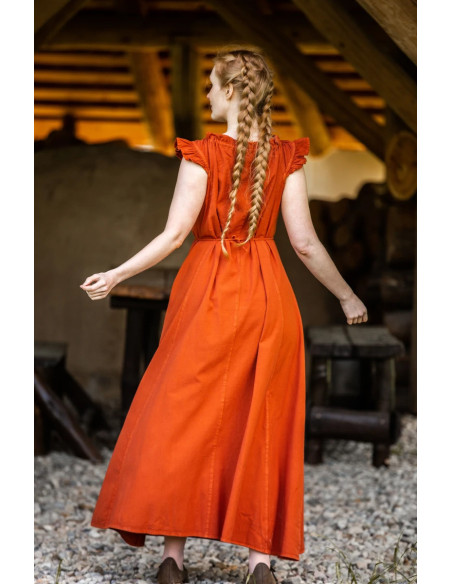 Abito lungo medievale modello Clara,...