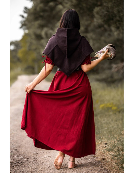 Gugel vichingo testa di lupo modello...