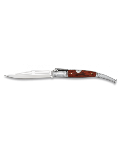 Mini coltello tascabile Albainox, manico in legno (10,40 cm.) ⚔️ Negozio