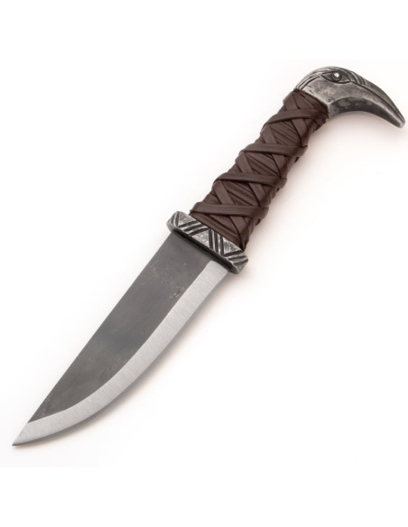 Ascia vichinga e set di coltelli con... Ascia vichinga e set di coltelli con...