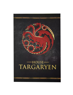 Taccuino Game of Thrones House Targaryen (15x21 cm.)