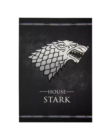 Taccuino Game of Thrones House Stark...