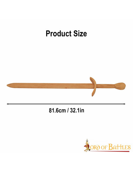 Spada medievale in legno per...