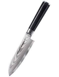 Coltello Santoku Samura serie Damascus, lama 150 mm.