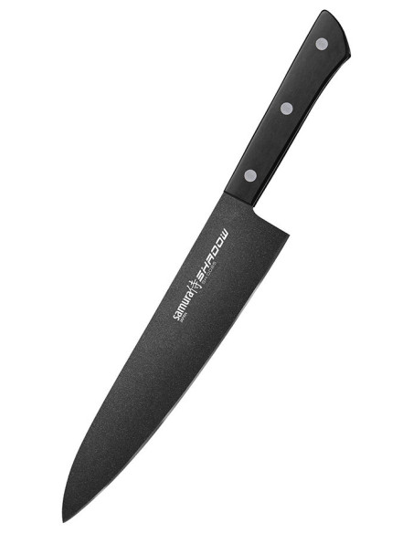 Coltello modello Samura Shadow Chef, lama 208 mm.