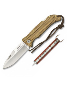 Coltello da caccia Albainox Iguazu, lama 9 cm.