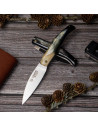 Coltello da caccia Cudeman, manico in corno di toro lucidato