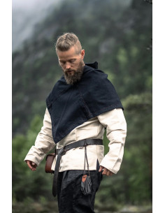 Viking Gugel modello Halfdan, colore nero 2
