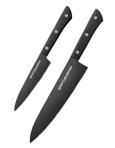 Set di 2 coltelli Samura Shadow per Cheff