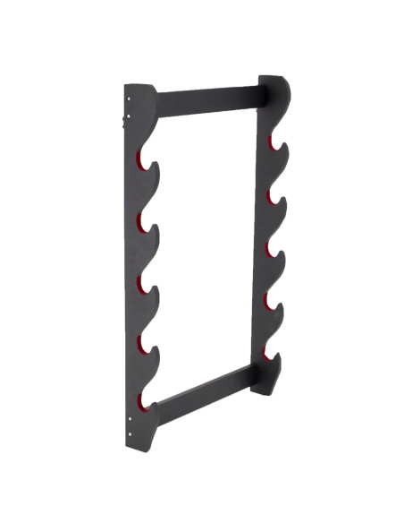 Supporto da parete per 5 katane