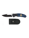 Coltello da campo nero/blu modello Polizia Nazionale