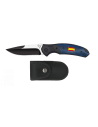Coltello da campo nero/blu modello Flag of Spain