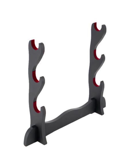 Supporto desktop per 3 katane