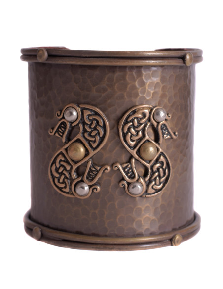 Bracciale celtico in ottone modello...