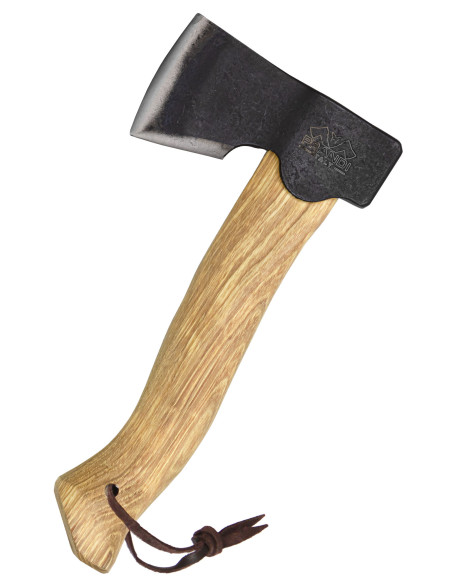 Ascia Segurin con manico in noce