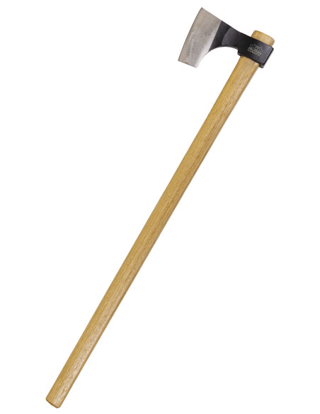 Ascia di tipo greco con manico in faggio