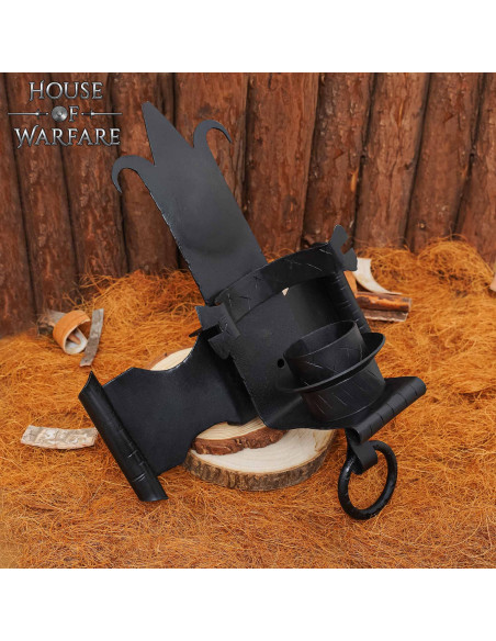 Applique croce medievale per 1 candela