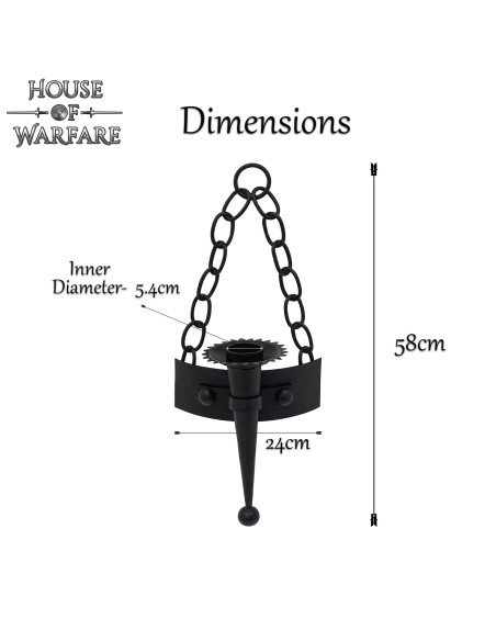 Catene medievali applique da parete...