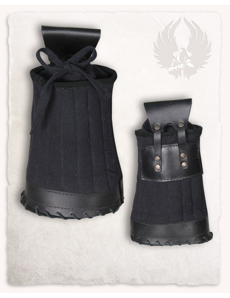 Faretra medievale in cotone e pelle...