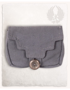 Piccolo marsupio medievale modello Borchard, in cotone... 2