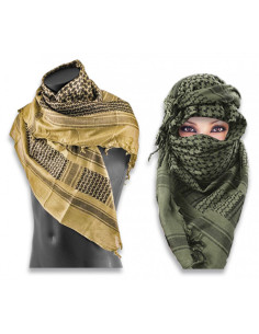 Sciarpa Shemagh palestinese, colore arido