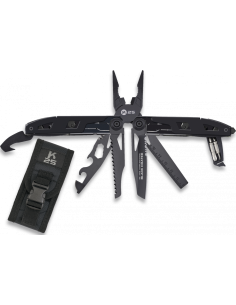 Lama per pinza K25 tattica multiuso nera 7CR17MOV