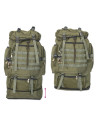 Zaino tattico Barbaric verde, 60L