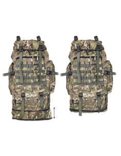 Zaino tattico Barbaric Camo, 60L