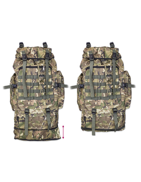 Zaino tattico Barbaric Camo, 60L