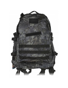 Zaino in nylon pitone nero, Barbaric (40 l.)