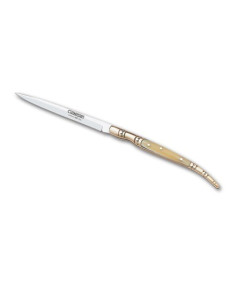 Temperino tipo stiletto con manico imitazione corno, lama... 2