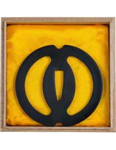 Tsuba John Lee Musashi con scatola di legno