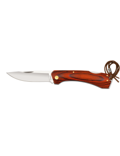 Coltello tascabile Albainox in Packawood rosso