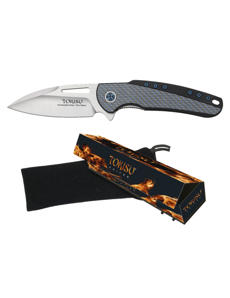 Coltello Tokisu CNC e manico G10 e...