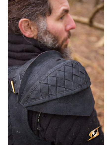 Set di spalline in pelle scamosciata...