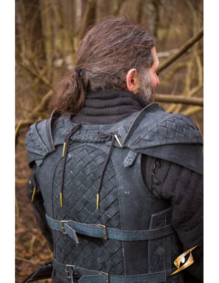 Set di spalline in pelle scamosciata...