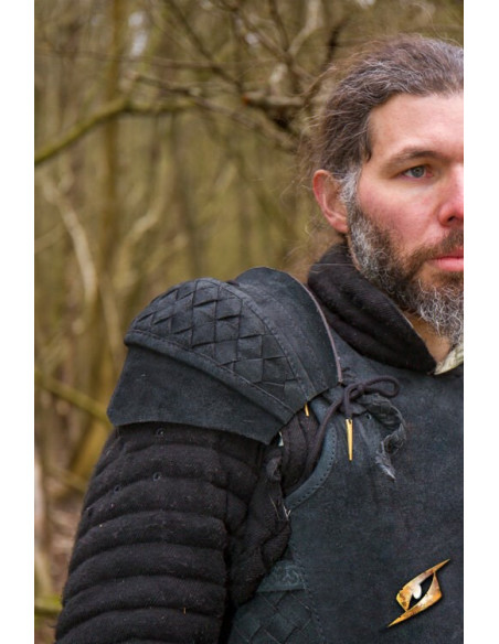 Set di spalline in pelle scamosciata...