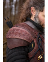 Spalline scamosciate impostate Ranger Epic Armoury, marrone